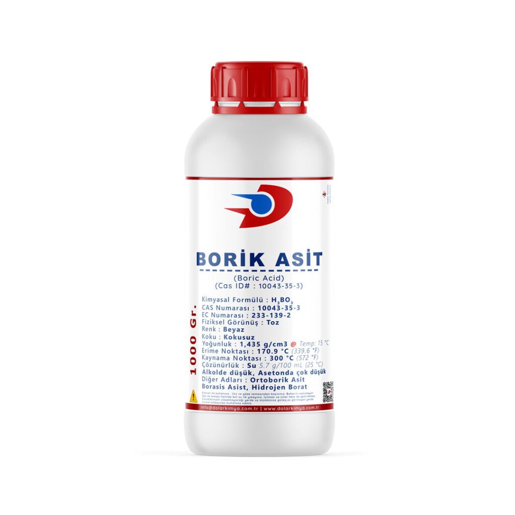 Borik Asit E284 1000Gram