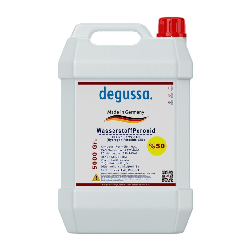 Degussa HidrojenPeroksit Alman 5000Gram