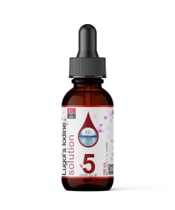 Lugol İyot Çözeltisi %5 (Cam Damlalıklı) | 100 mL