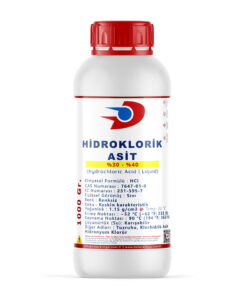 Hidroklorik Asit (HCL, Taş Asidi, Tuzruhu) | 1.00 Kg