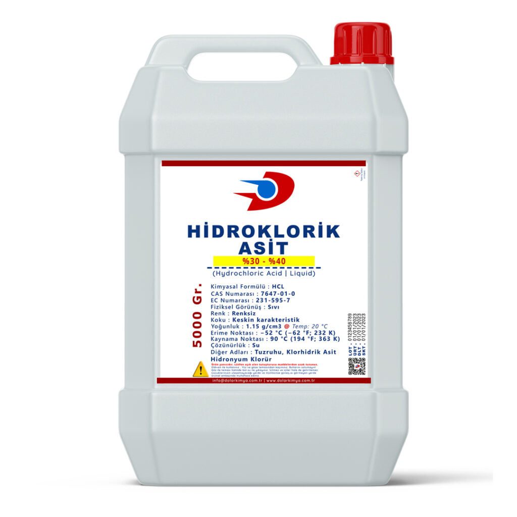 HidroklorikAsit HCL TuzRuhu TasAsidi 5000Gram