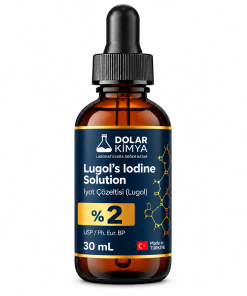 Lugol İyot Çözeltisi %2 (Cam Damlalıklı,Lügol) | 30 mL