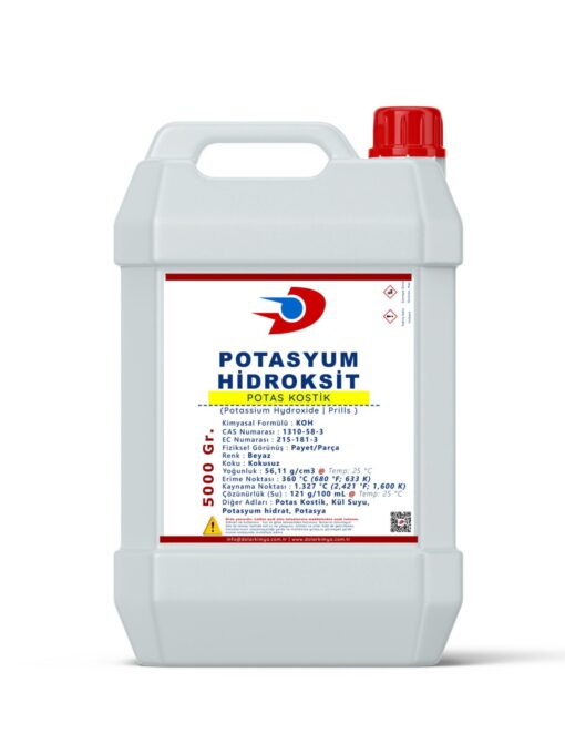 Potasyum Hidroksit (Potas Kostik) | 5.00 Kg - Görsel 2