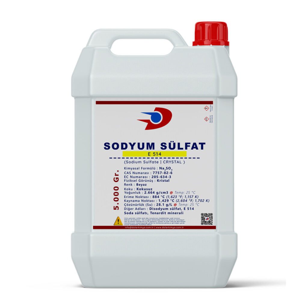 Sodyum Sulfat 5000Gram
