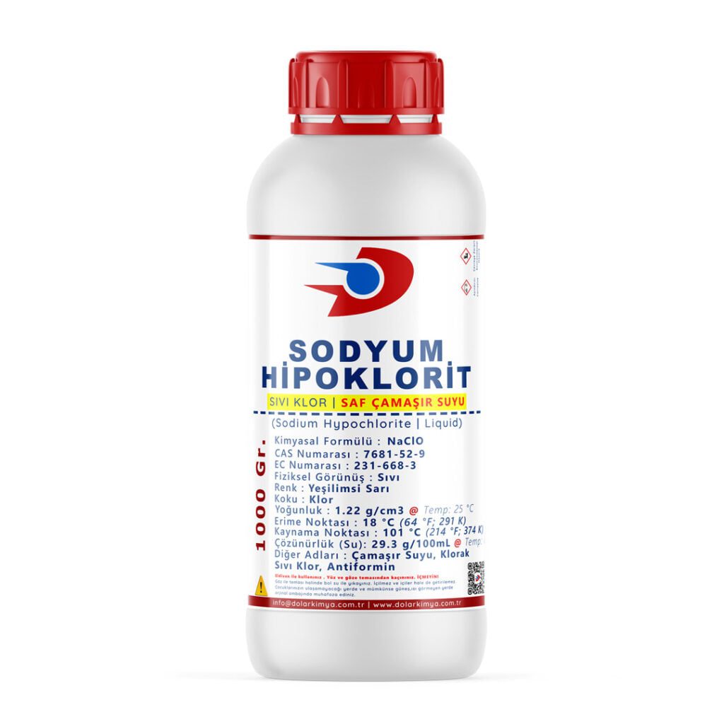 Sodyum Hipoklorit SiviKlor 1000Gram