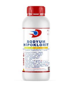 Sodyum Hipoklorit (Sıvı Klor,Saf Çamaşır Suyu) | 1.00 Kg