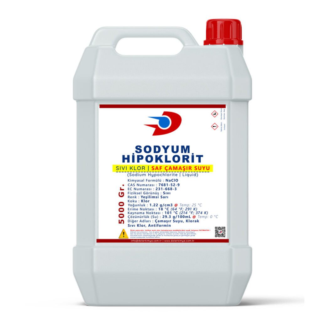 Sodyum Hipoklorit SiviKlor 5000Gram