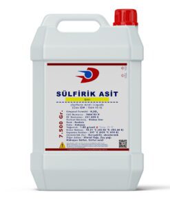 Sülfirik Asit (Zaç Yağı,Vitriol Yağı) | 7.50 Kg