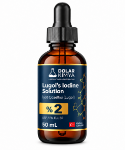 Lugol İyot Çözeltisi %2 (Cam Damlalıklı,Lügol) | 50 mL