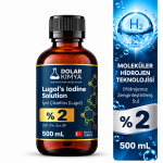 Lugol İyot Çözeltisi %2 (Cam Şişe Lügol) | 500 mL - Görsel 2