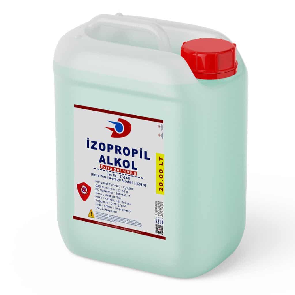 izopropilalkol ipa dezenfektan 20Litre dolarkimya
