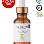 Bitkisel Gliserin (Gliserol) - Amber Şişe | 125 Gram