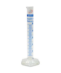 Cam Mezür (Isotherm) | Uzun Form | Altgen Taban | 10 mL
