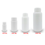 Plastik HDPE Beyaz Şişe - 50 mm PE Contalı Kapak | 1000 ML x 3 ADET - Görsel 5