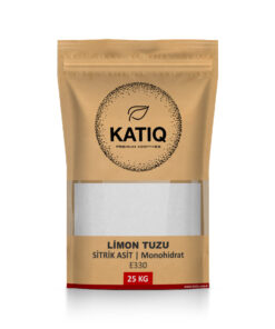 KatıQ Sitrik Asit Monohidrat (Limon Tuzu,E330) | 25.00 Kg