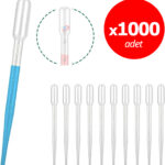 Pastör Pipet (Plastik) - 3 mL x 1000 Adet