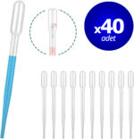 Pastör Pipet (Plastik) - 3 mL x 40 Adet