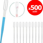 Pastör Pipet (Plastik) - 3 mL x 500 Adet