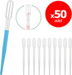 Pastör Pipet (Plastik) - 3 mL x 50 Adet