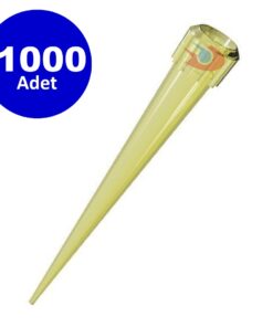 Pipet Ucu Sarı 200 µl - 1.000 Adet (Otomatik Pipet Ucu)