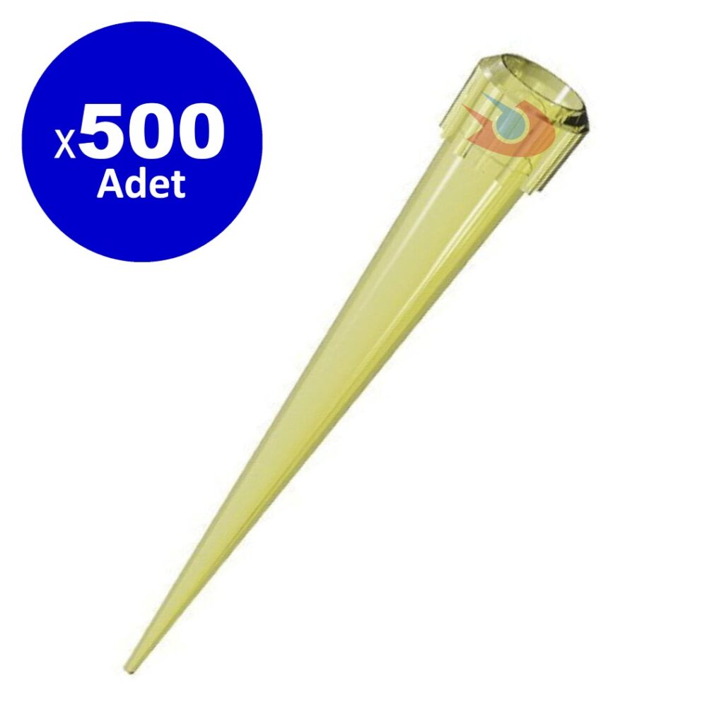 PipetUcuSari OtomatikPipetUcu 500Adet