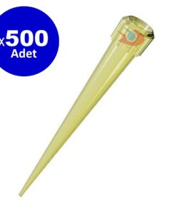 Pipet Ucu Sarı 200 µl - 500 Adet (Otomatik Pipet Ucu)