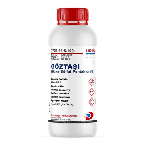 Göztaşı (Bakır Sülfat Pentahidrat) | 1.00 Kg