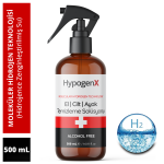 HypogenX El | Cilt | Ayak Temizleme Solüsyonu - 500 mL (Hipokloröz Asit Bazlı,Alkolsüz)