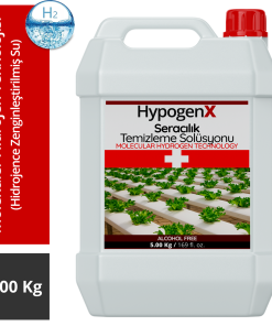 HypogenX Seracılık Temizleme Solüsyonu- 5 Litre (Hipokloröz Asit Bazlı,Alkolsüz)