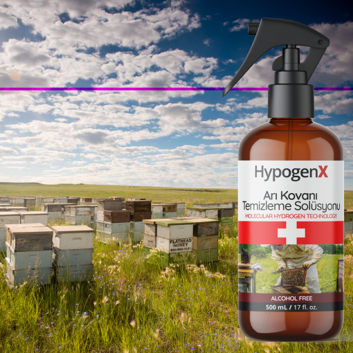 HypogenX Arı Kovanı Temizleme Solüsyonu - 500 mL Sprey Başlıklı (Hipokloröz Asit Bazlı) - Görsel 5