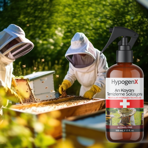 HypogenX Arı Kovanı Temizleme Solüsyonu - 500 mL Sprey Başlıklı (Hipokloröz Asit Bazlı) - Görsel 3