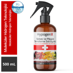 HypogenX Sebze ve Meyve Yıkama Solüsyonu - 500 mL (Hipokloröz Asit Bazlı)