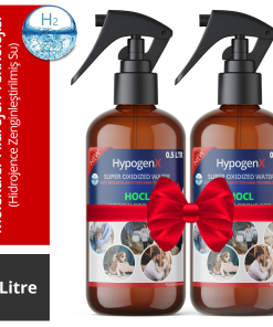 HypogenX Veteriner ve Hayvancılık Dezenfektanı - 1 Litre (Hipokloröz Asit Bazlı)