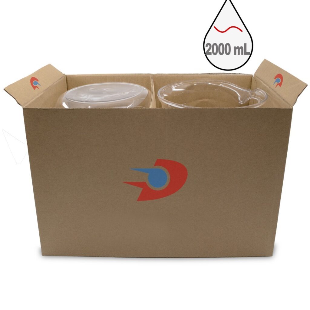 Isotherm CamBeher KisaForm Borosilikat Dereceli 2000mL Ambalaj