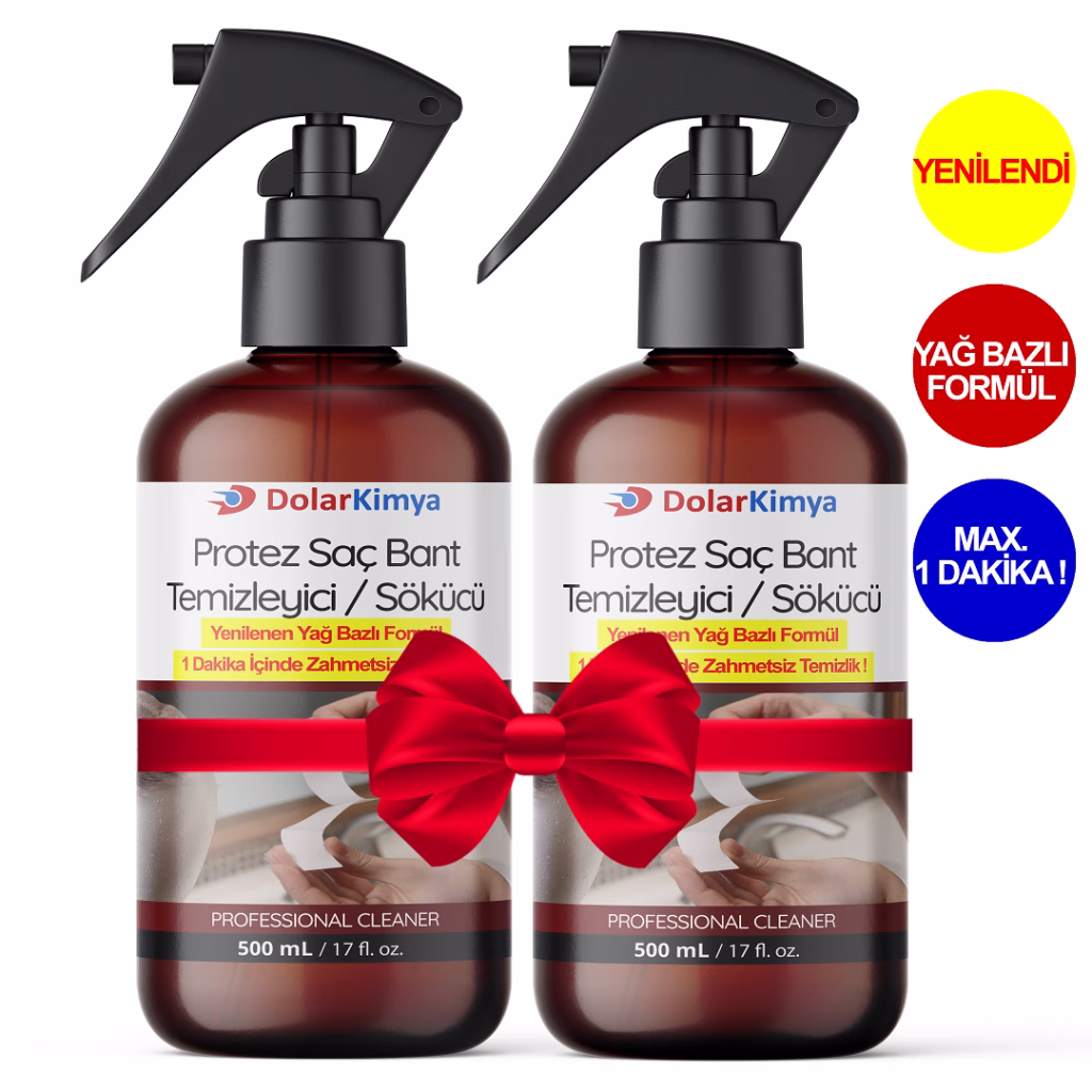 ProtezSacBantSokucuTemizleyici YagBazli 2x500mL