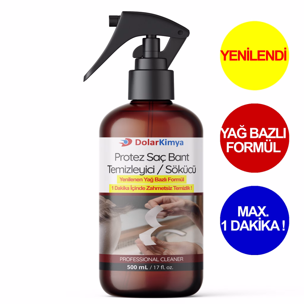 ProtezSacBantSokucuTemizleyici YagBazli 500mL