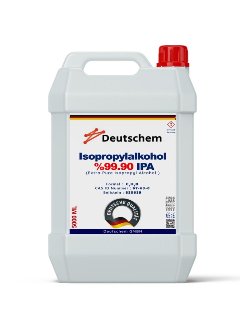 Deutschem İzoPropil Alkol | 5 Litre (Extra Saf %99,ipa,Dezenfektan,izopropanol)