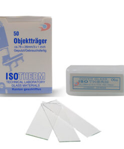 Mikroskop Lam ve Lamel Seti (Isotherm)(50 Adet Lam + 100 Adet, Ölçü : 24x24 Lamel)