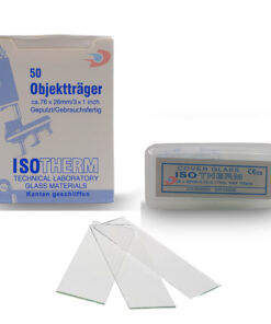 Mikroskop Lam ve Lamel Seti (Isotherm)(50 Adet Lam + 100 Adet, Ölçü : 24x32 Lamel)