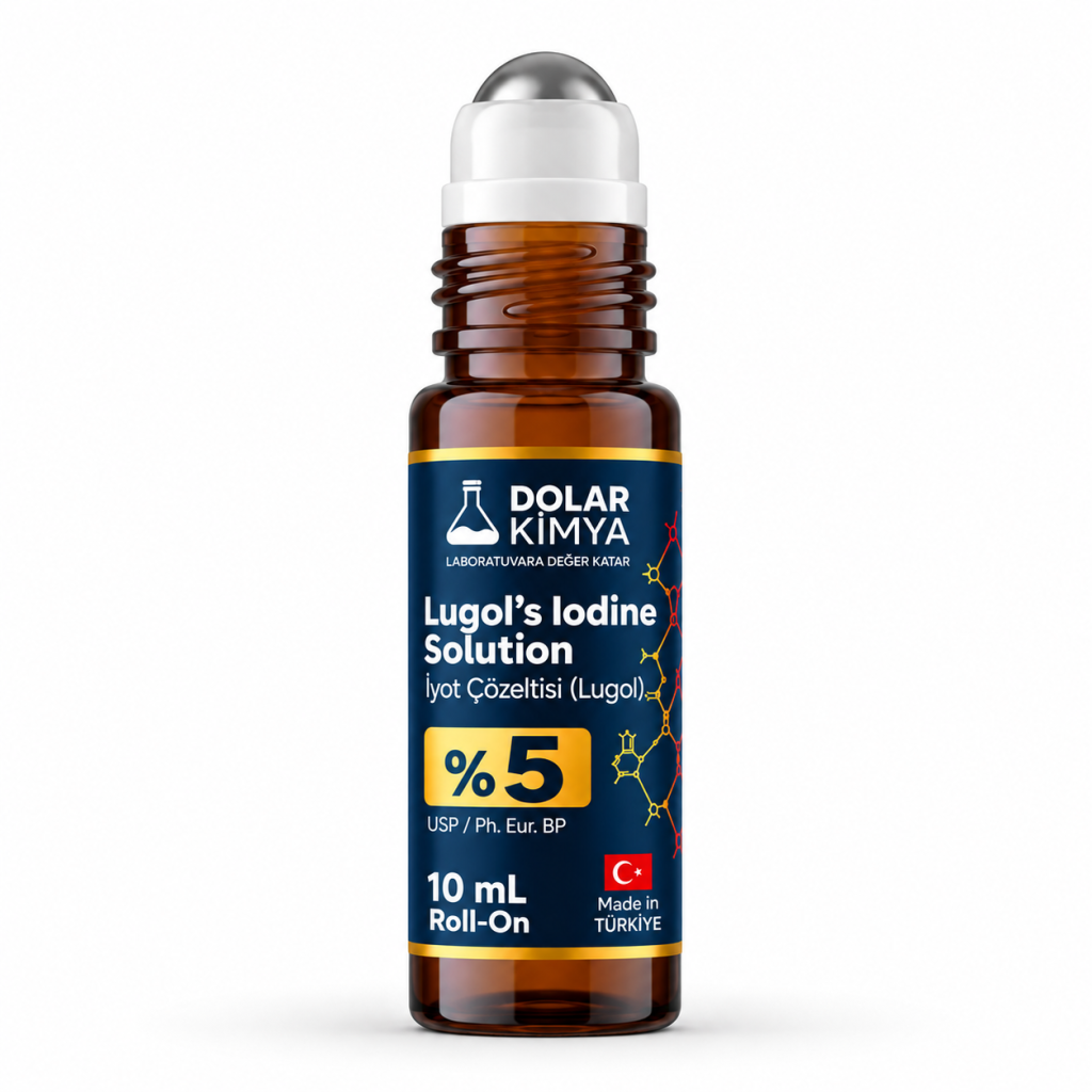lugol iyot cozeltisi 5 roll on cam damlaliklilugol 10 ml