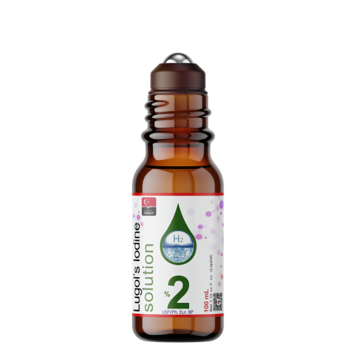 İyot Kafesi İçin Lügol %2 | 100 mL (Sürülebilir Roll-On Başlıklı Cam Şişe,İyot Kalemi,Pharma Grade) - Görsel 2