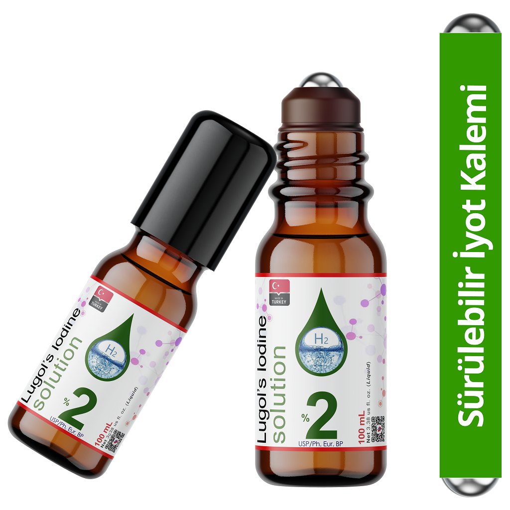 iyot kafesi icin lugol 2 100 ml surulebilir roll on baslikli cam siseiyot kalemipharma grade