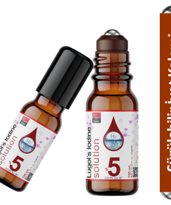 İyot Kafesi İçin Lügol %5 | 100 mL (Sürülebilir Roll-On Başlıklı Cam Şişe,İyot Kalemi,Pharma Grade)