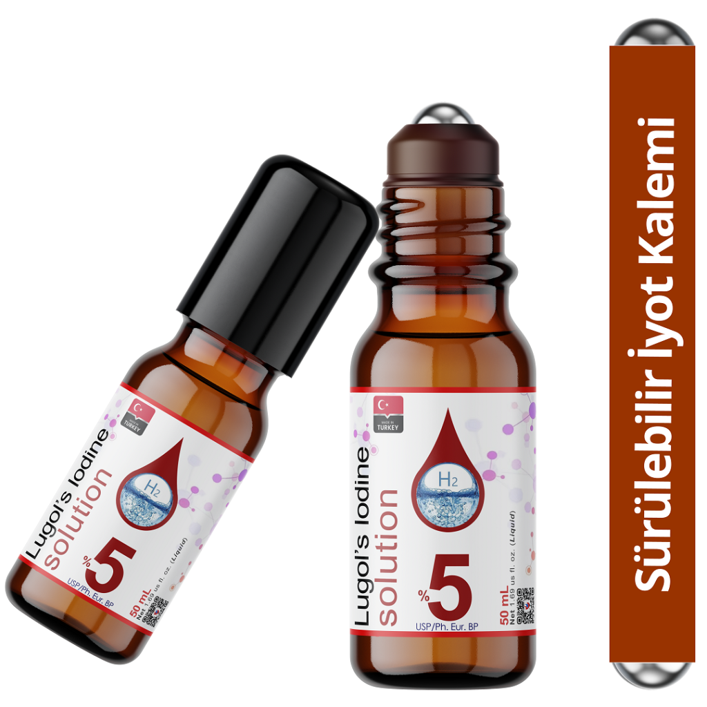 iyot kafesi icin lugol 5 50 ml surulebilir roll on baslikli cam siseiyot kalemipharma grade