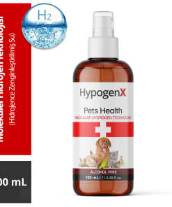 HypogenX Pets Health - Göz ve Kulak Temizleme Solüsyonu - 100 mL Sprey Başlıklı (Hipokloröz Asit Bazlı)