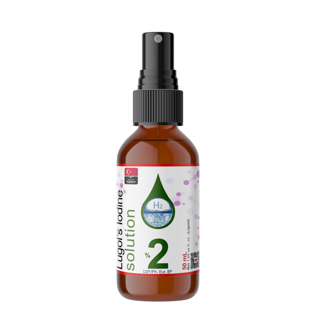 2LugolSolusyonu SpreyBaslikli iyotSolusyonCozelti LugolsIodine 50mL