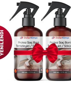 Protez Saç Bant Sökücüsü Temizleyicisi (Alkol Bazlı) | 2 x 500 ML