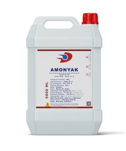 Amonyak - 5 Litre (%25 Sulu Amonyak, Amonyum Hidroksit)