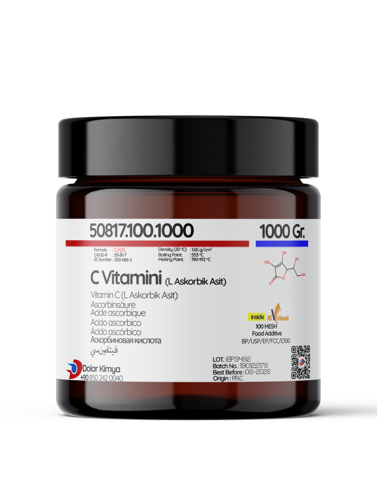 CVitamini AskorbikAsit E300 1 Kg