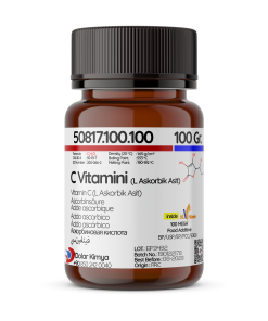 C Vitamini (Askorbik Asit, E 300) - 100 Gram